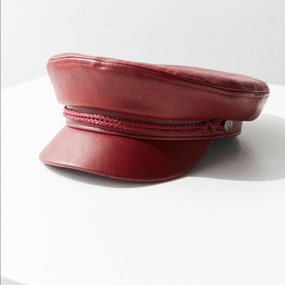 Brixton Exclusive Fiddler Faux Leather Cap